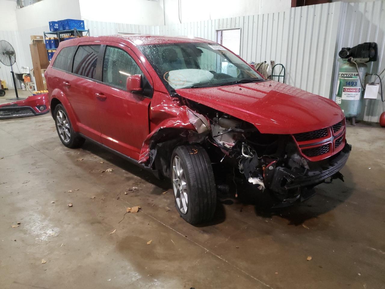 DODGE JOURNEY GT 2018 with VIN 3C4PDCEG0JT380004 - Photo from auction