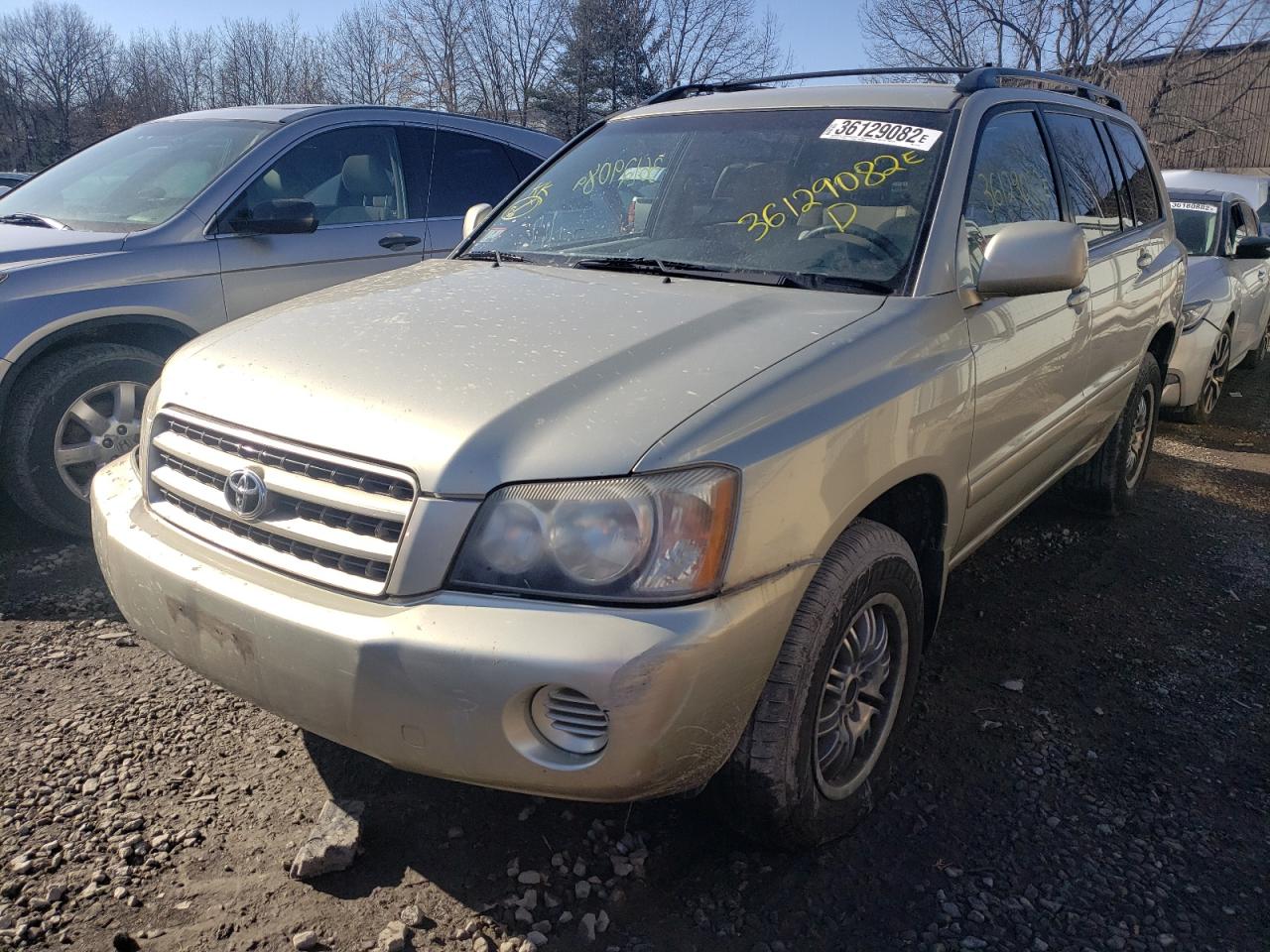 Photo 2 from auction – 2003 TOYOTA HIGHLANDER with VIN JTEHF21A830141130