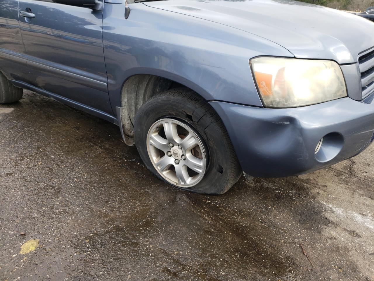 Photo 9 from auction – 2007 TOYOTA HIGHLANDER with VIN JTEGD21A070155627