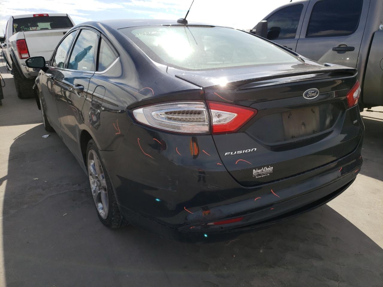 Photo 3 from auction – 2014 FORD FUSION SE with VIN 3FA6P0H77ER352349