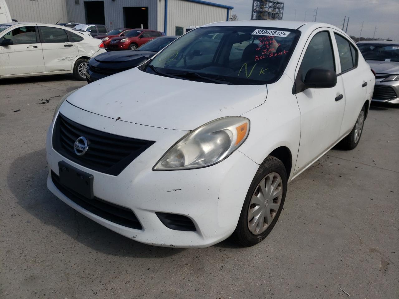 Photo 2 from auction – 2014 NISSAN VERSA S with VIN 3N1CN7AP1EL810530