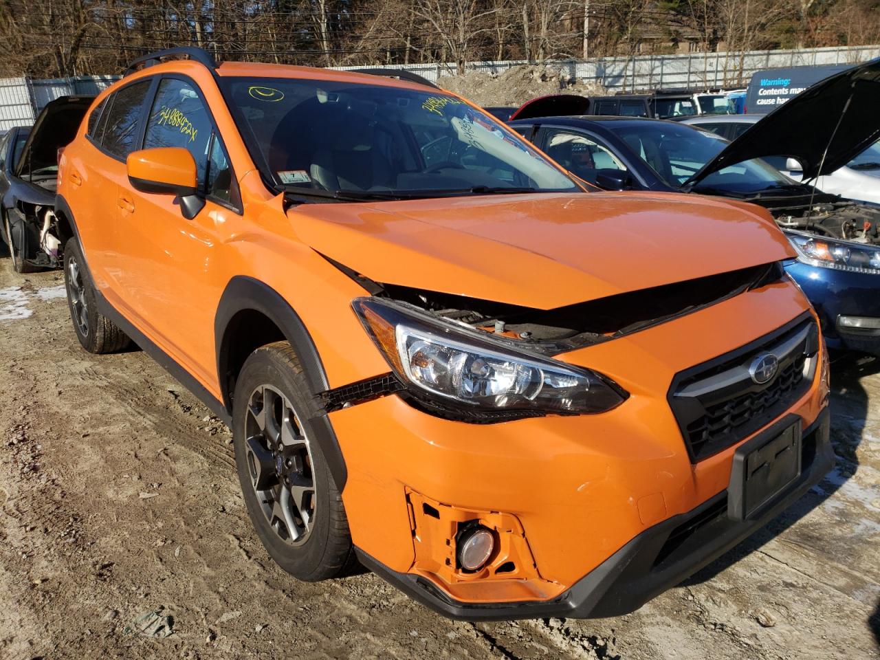 SUBARU CROSSTREK 2020 with VIN JF2GTAPC7LH214373 - Photo from auction
