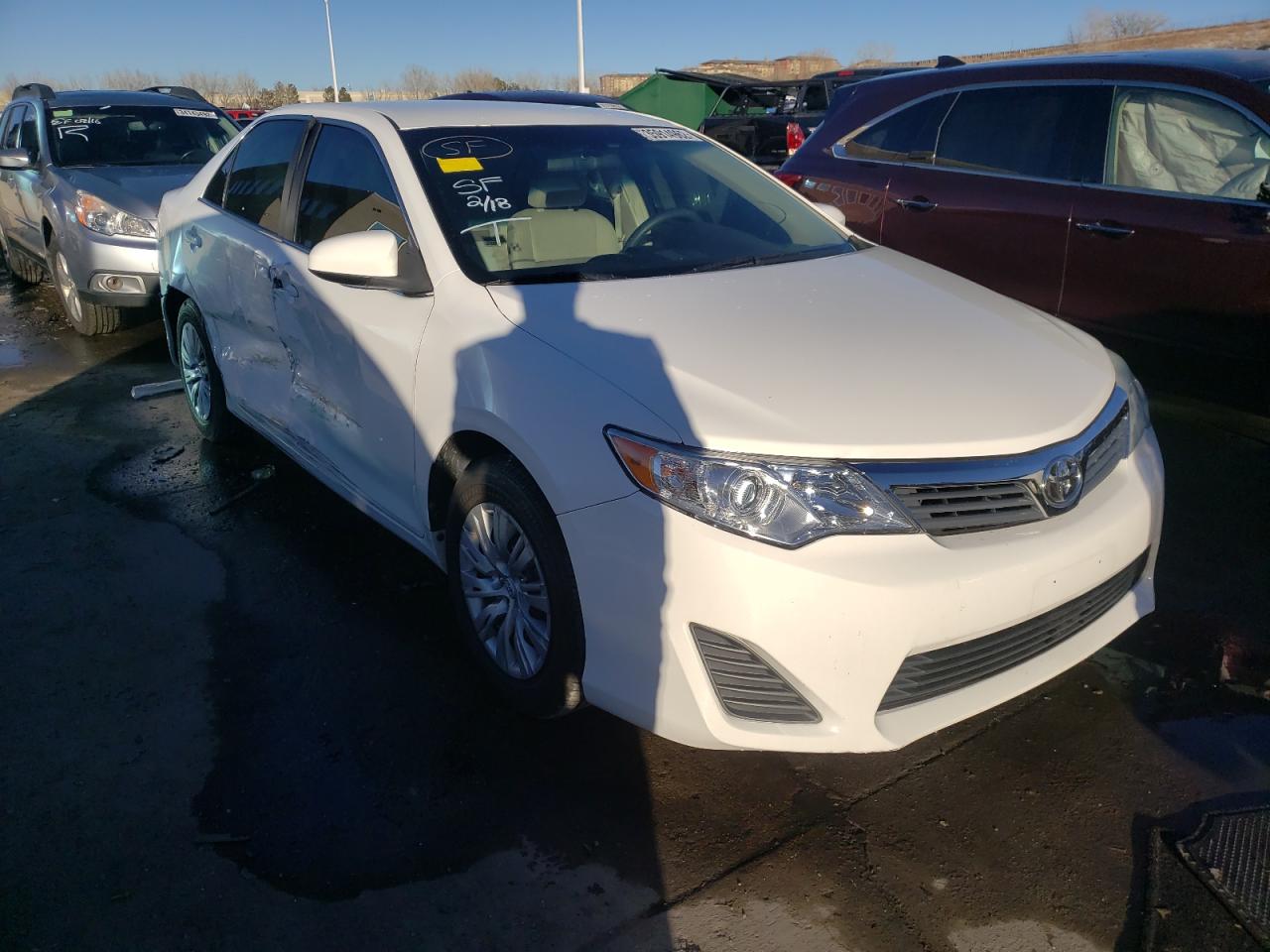 TOYOTA CAMRY BASE 2012 with VIN 4T1BF1FK4CU636662 - Photo from auction