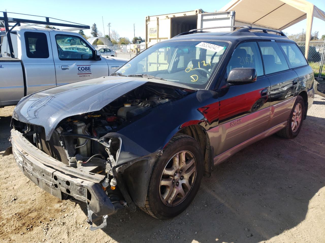 Photo 2 from auction – 2001 SUBARU LEGACY OUT with VIN 4S3BH686917655845
