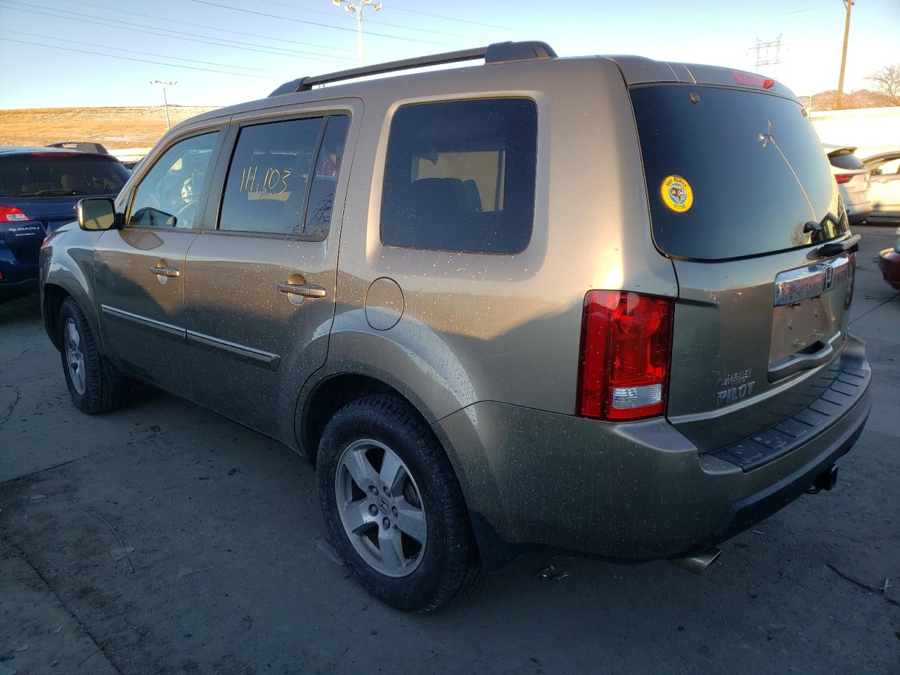 Photo 3 from auction – 2009 HONDA PILOT EXL with VIN 5FNYF48529B008043