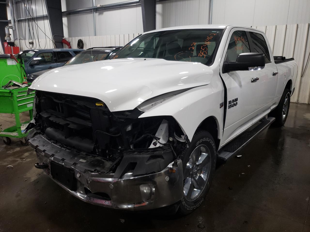 Photo 2 from auction – 2018 RAM 1500 SLT with VIN 1C6RR7TT6JS205332