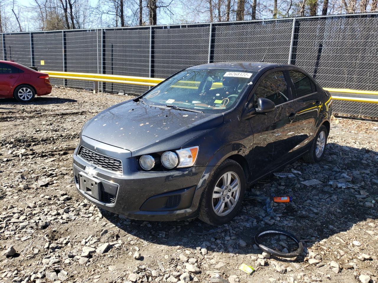 Photo 2 from auction – 2014 CHEVROLET SONIC LT with VIN 1G1JC5SH4E4151590