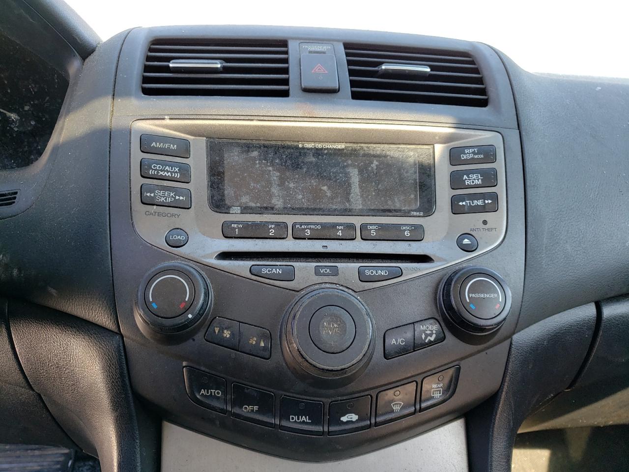 Photo 9 from auction – 2007 HONDA ACCORD EX with VIN 1HGCM66547A062076