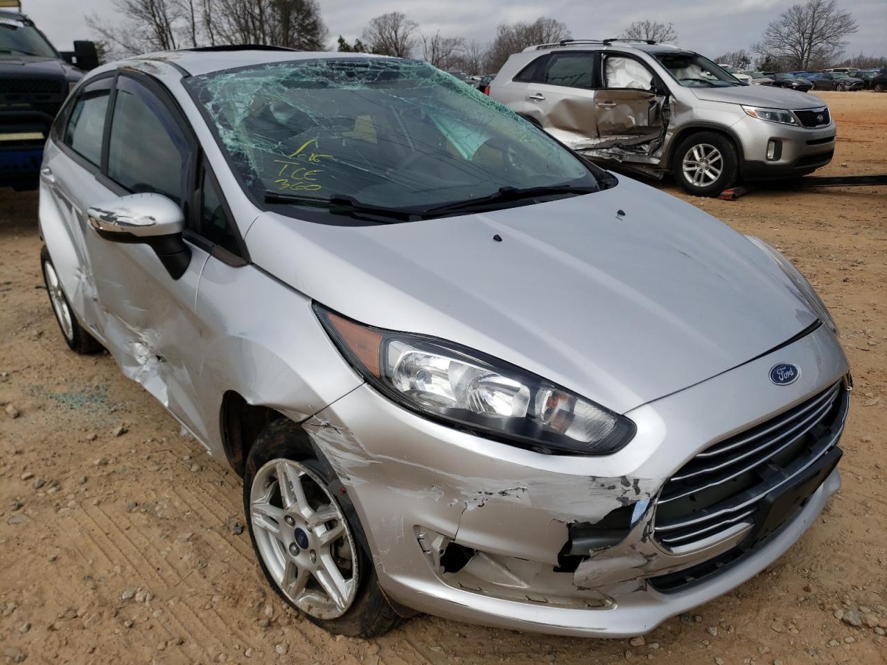 FORD FIESTA SE 2017 with VIN 3FADP4BJ1HM147839 - Photo from auction