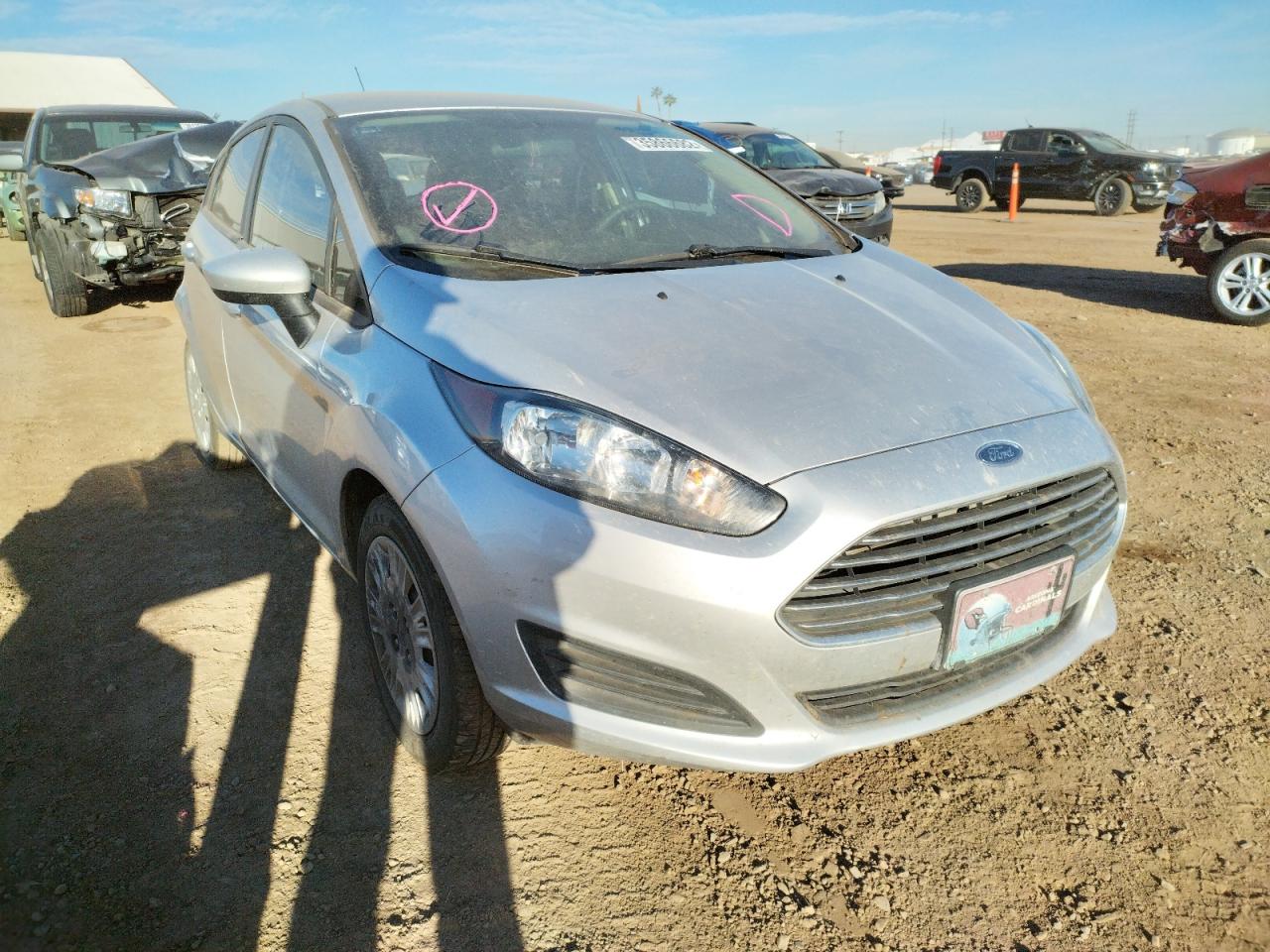 Photo 1 from auction – 2017 FORD FIESTA S with VIN 3FADP4TJ4HM137904