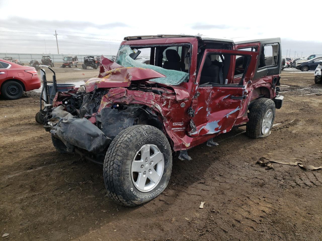 Photo 2 from auction – 2011 JEEP WRANGLER U with VIN 1J4BA3H10BL601344