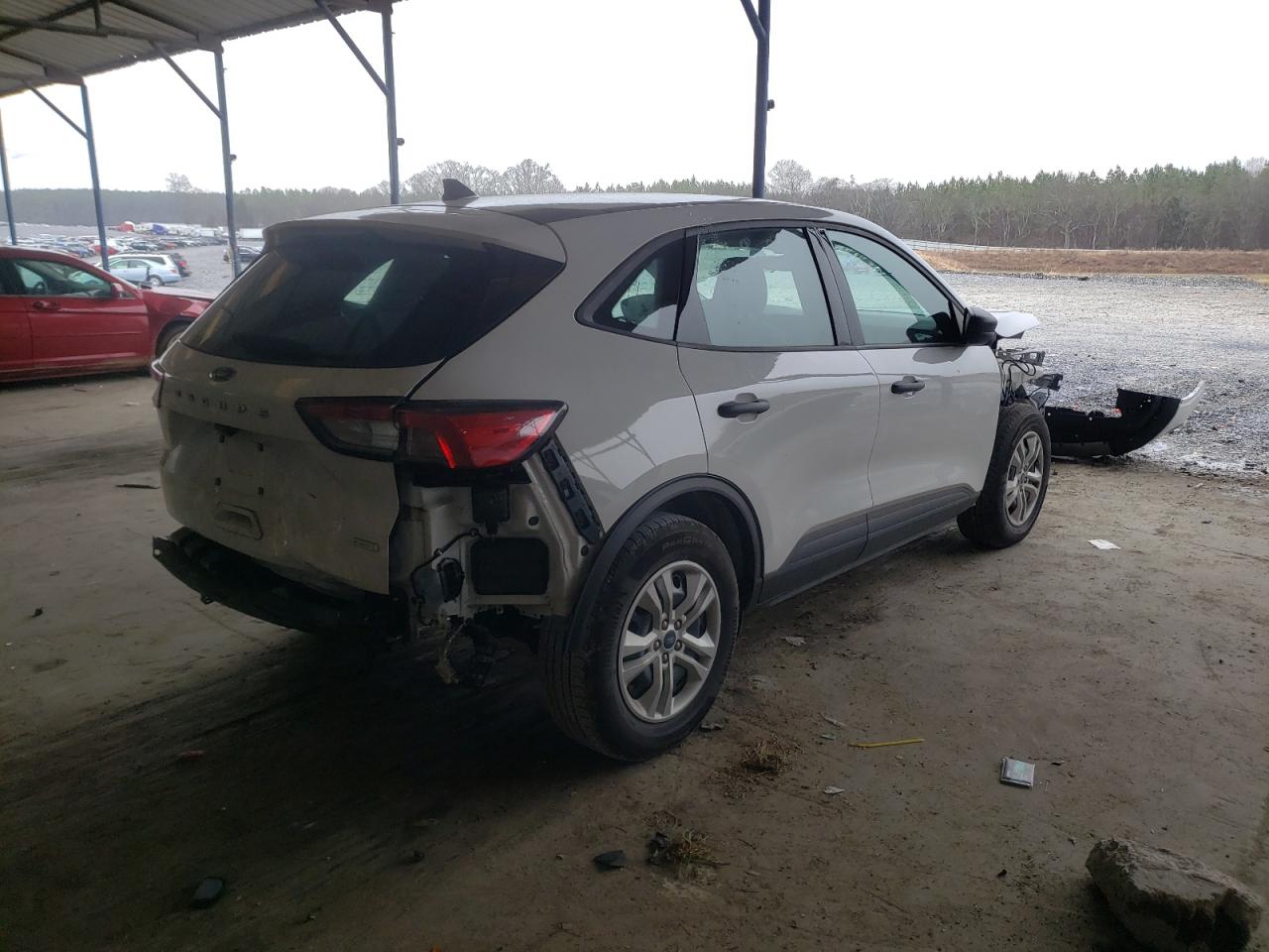 Photo 4 from auction – 2020 FORD ESCAPE S with VIN 1FMCU0F61LUA22255