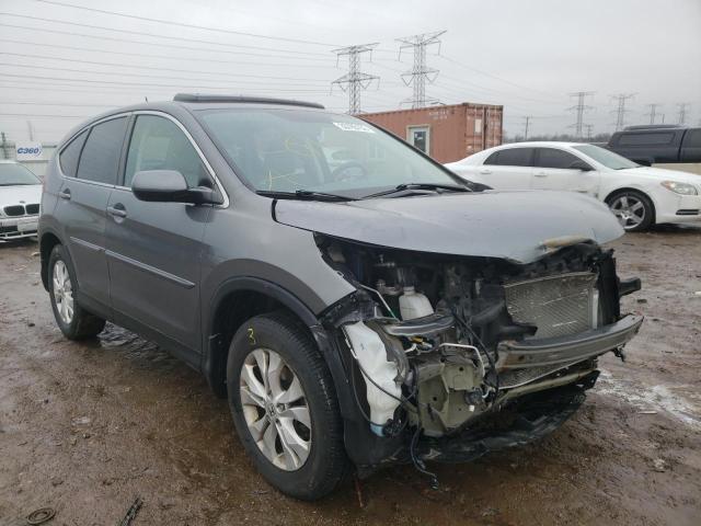 HONDA CR-V EX 2014 with VIN 5J6RM4H58EL044167 - Photo from auction