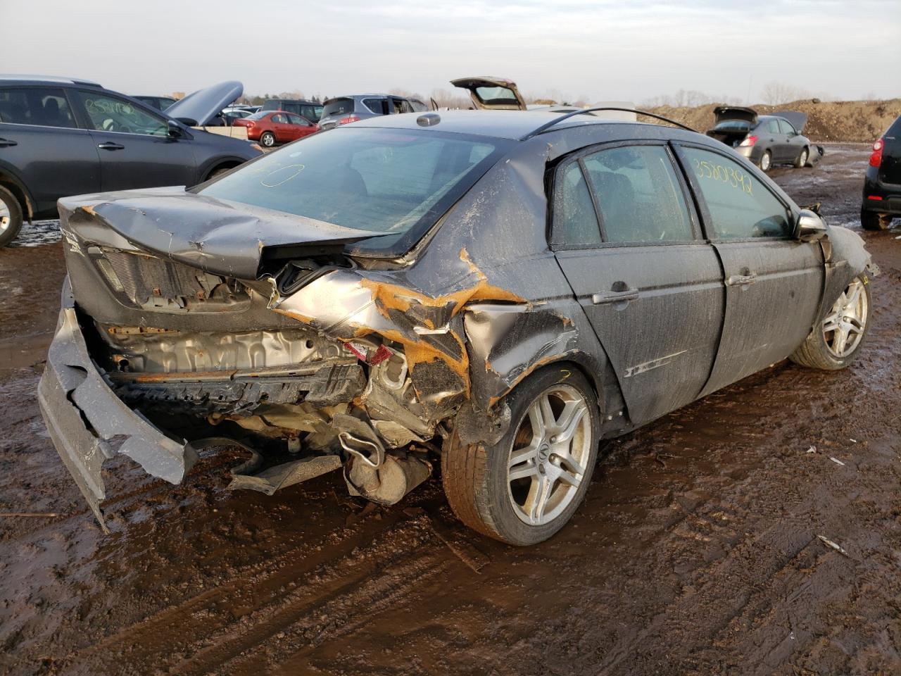 Photo 4 from auction – 2008 ACURA TL with VIN 19UUA66298A024900