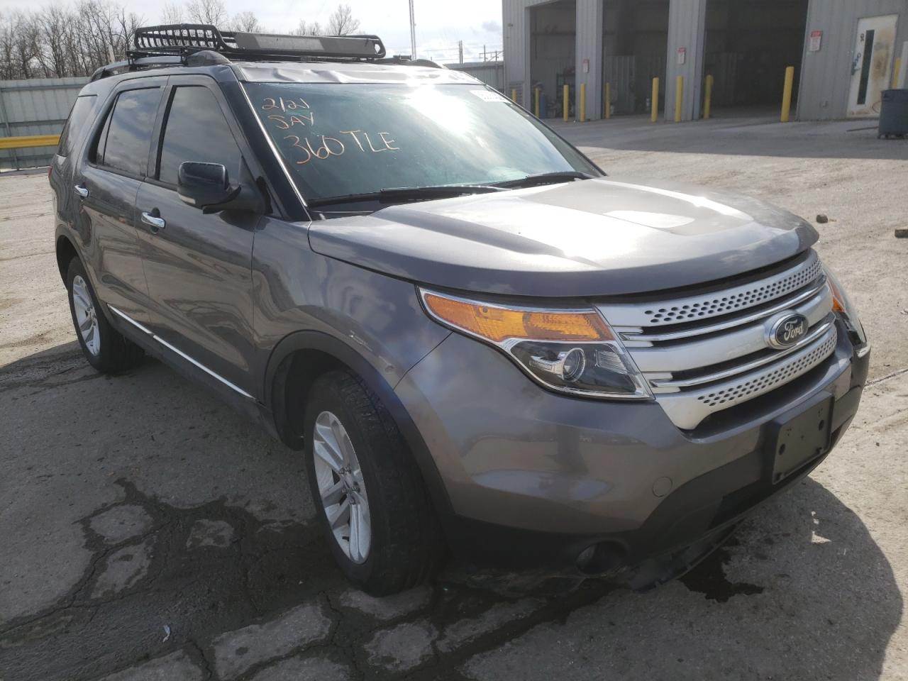 FORD EXPLORER X 2013 with VIN 1FM5K8D80DGB70124 - Photo from auction