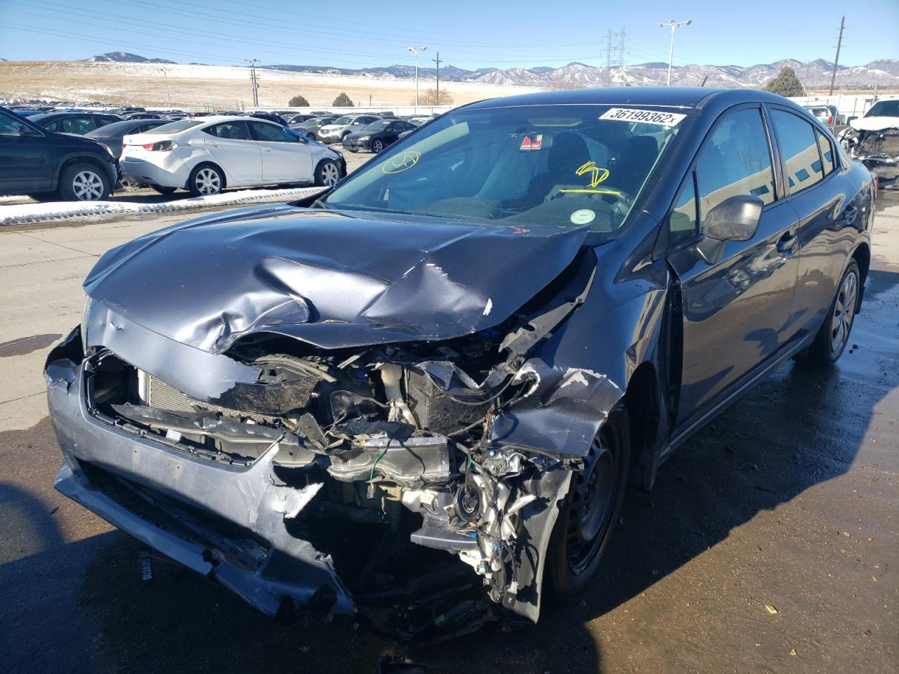 Photo 2 from auction – 2017 SUBARU IMPREZA with VIN 4S3GKAA60H3603672