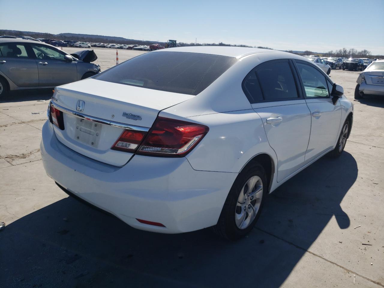 Photo 4 from auction – 2013 HONDA CIVIC LX with VIN 19XFB2F52DE065268