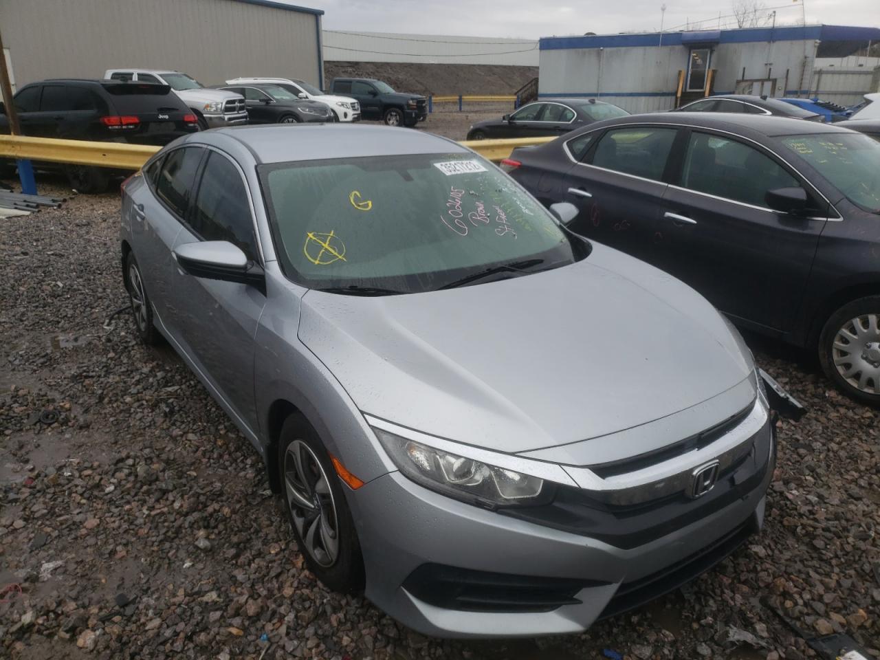 Photo 1 from auction – 2016 HONDA CIVIC LX with VIN 19XFC2F50GE066906