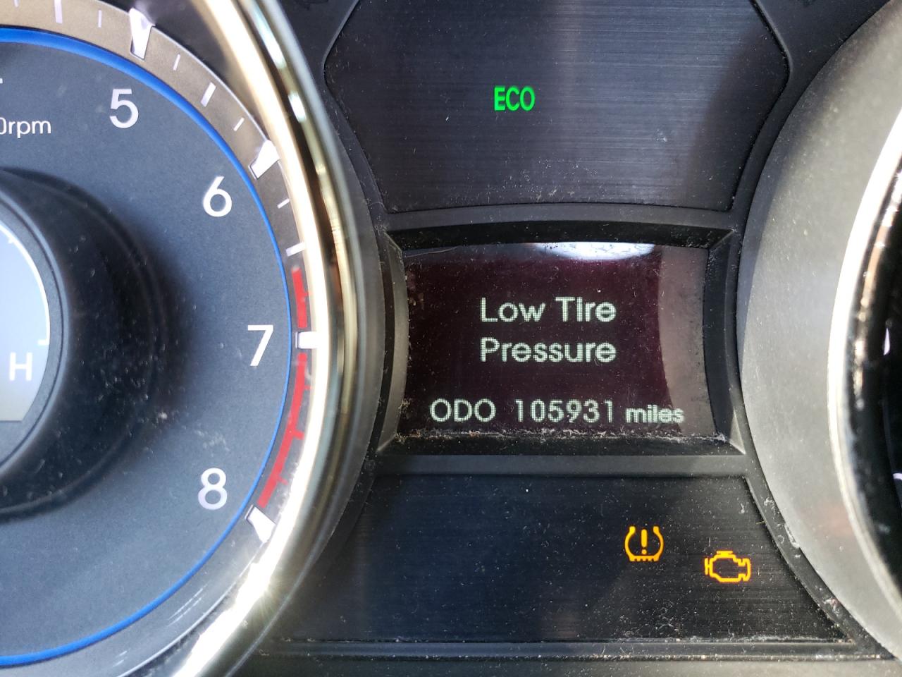 Photo 8 from auction – 2013 HYUNDAI SONATA SE with VIN 5NPEC4AB1DH692685