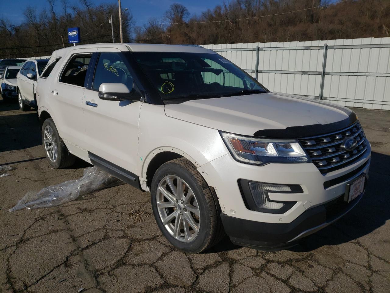 FORD EXPLORER L 2016 with VIN 1FM5K8F8XGGB25953 - Photo from auction