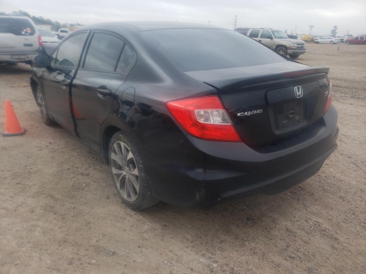 Photo 3 from auction – 2012 HONDA CIVIC SI with VIN 2HGFB6E58CH700555