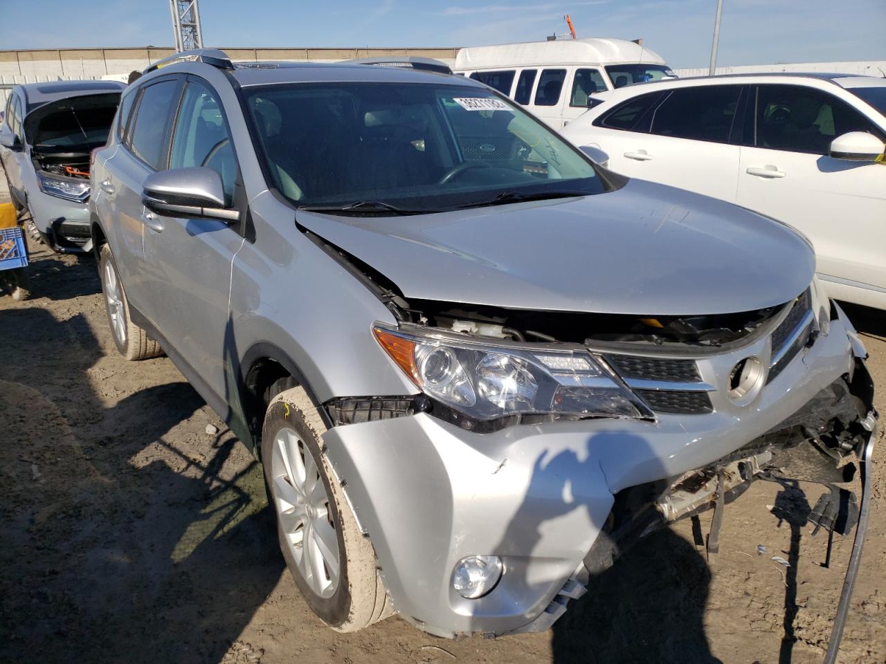 TOYOTA RAV4 LIMIT 2014 with VIN 2T3DFREV8EW191615 - Photo from auction