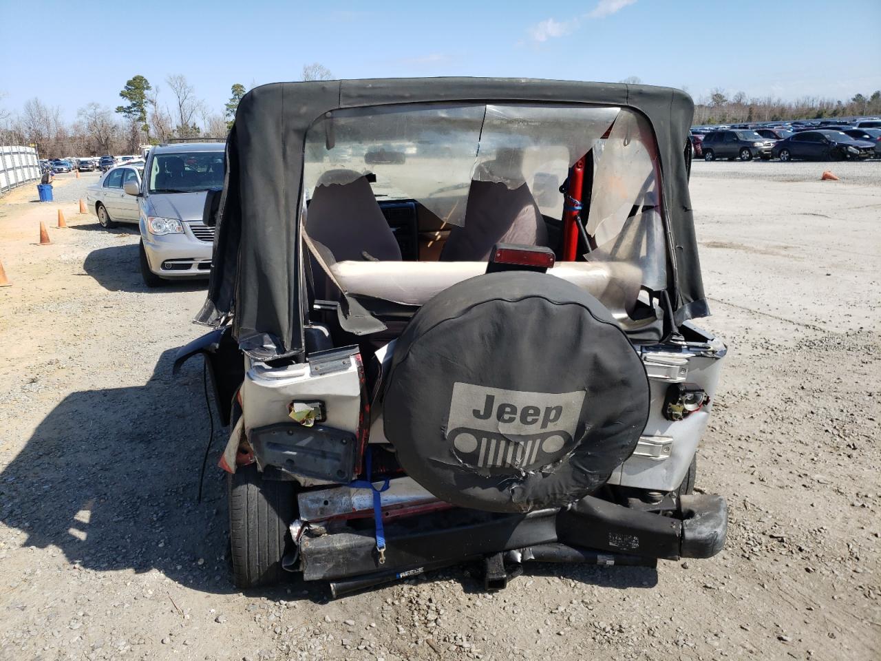 Photo 9 from auction – 1998 JEEP WRANGLER / with VIN 1J4FY29P4WP718286