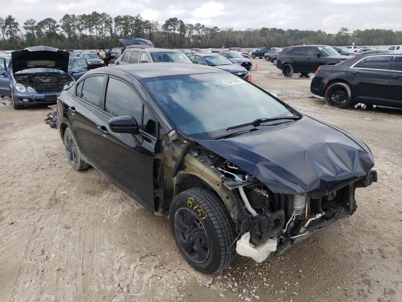 HONDA CIVIC LX 2015 with VIN 2HGFB2F53FH562984 - Photo from auction