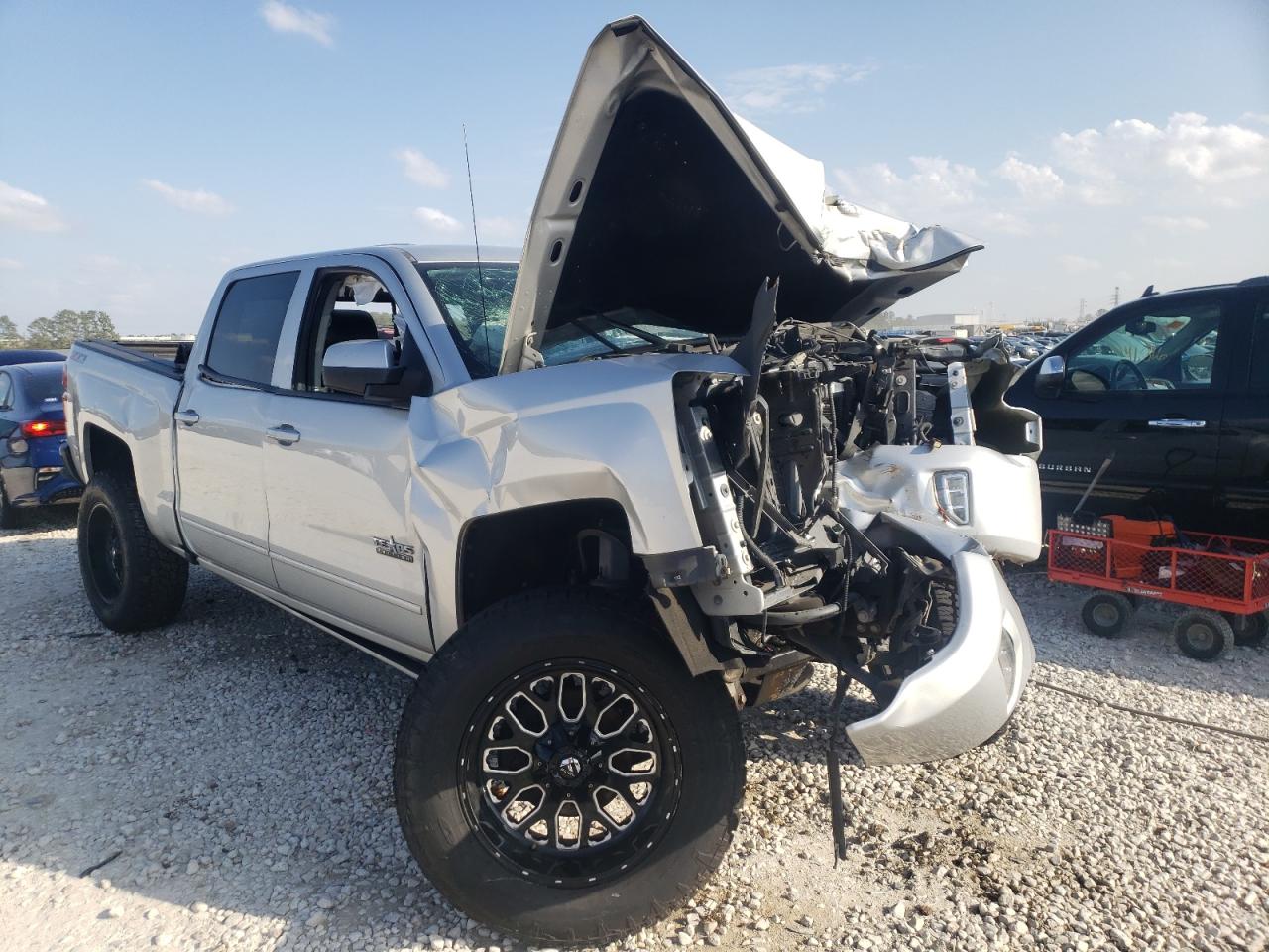 Photo 1 from auction – 2017 CHEVROLET SILVERADO with VIN 3GCUKRECXHG100570