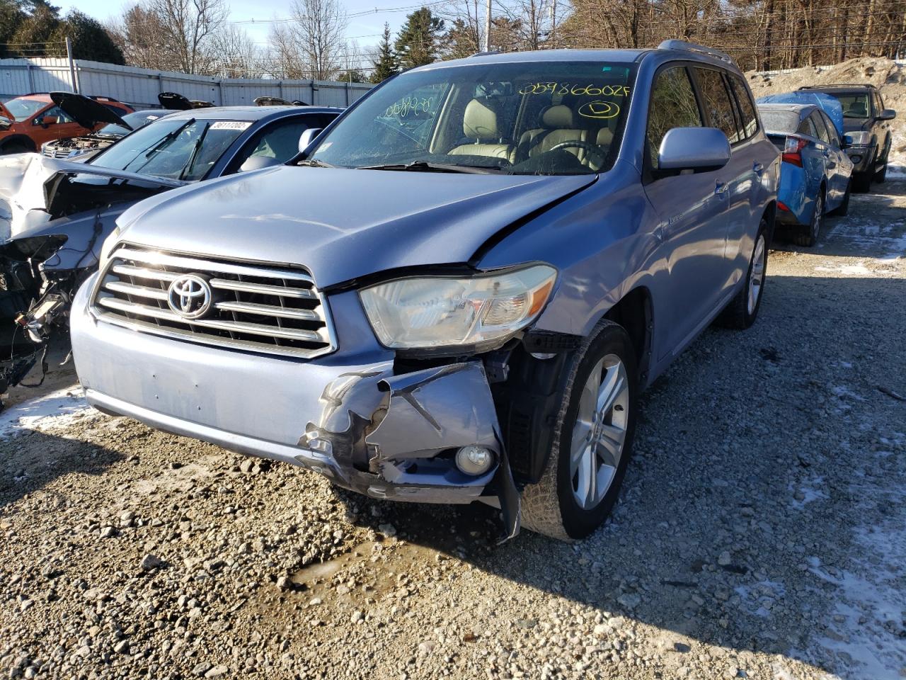 Photo 2 from auction – 2008 TOYOTA HIGHLANDER with VIN JTEDS42A782051323