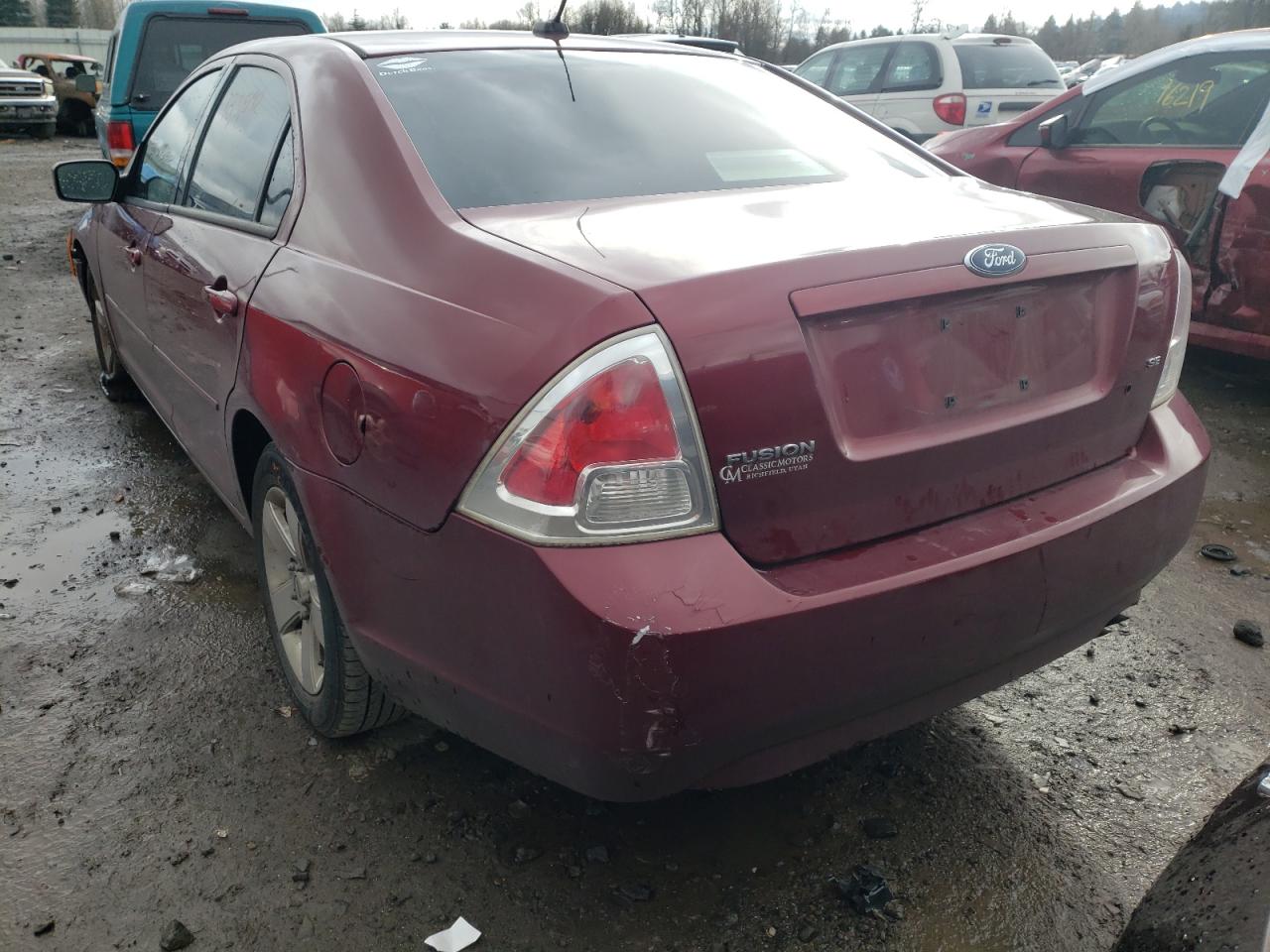Photo 3 from auction – 2007 FORD FUSION SE with VIN 3FAHP07Z47R278564