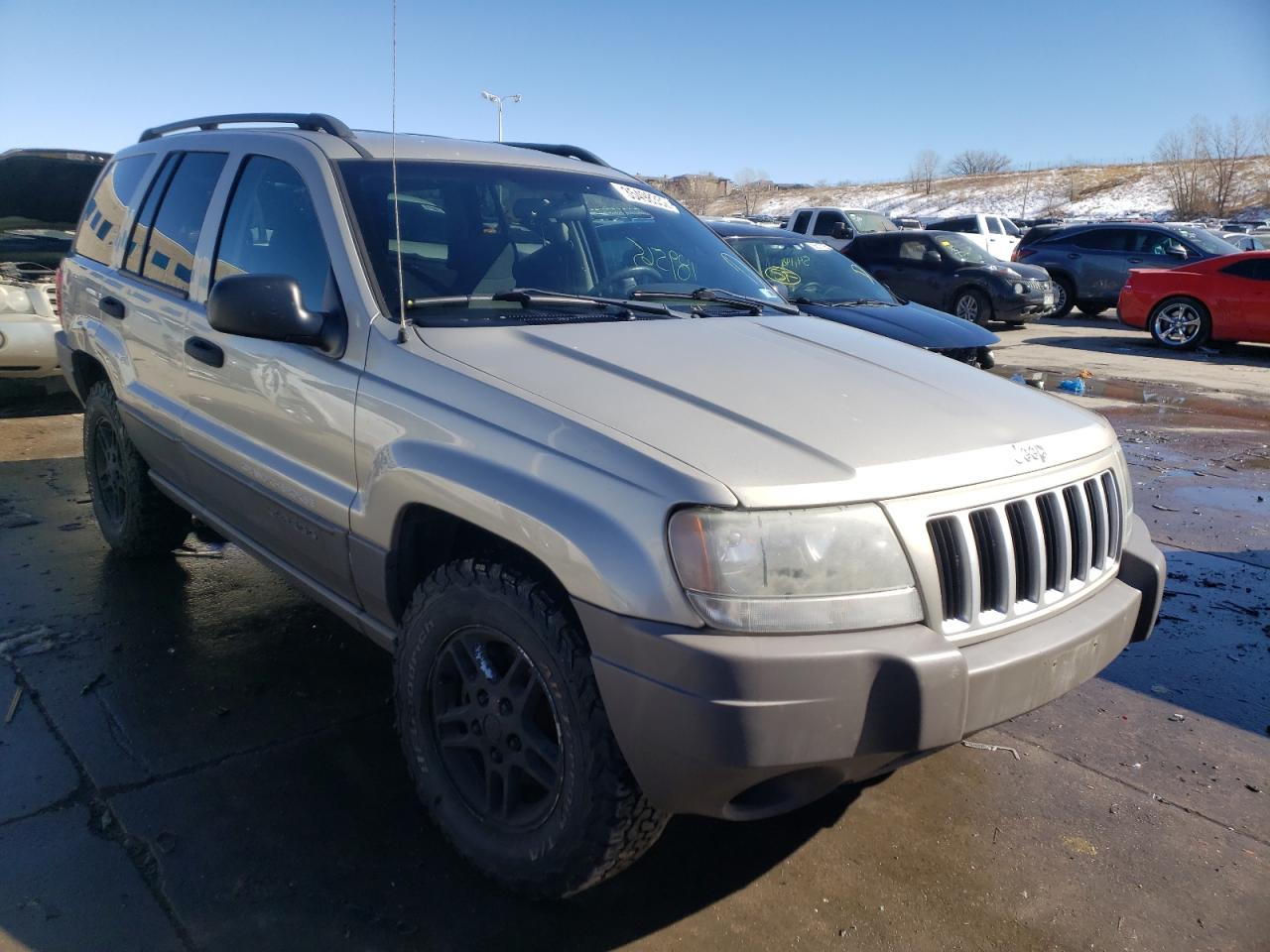 JEEP GRAND CHER 2004 with VIN 1J4GW48S44C318969 - Photo from auction