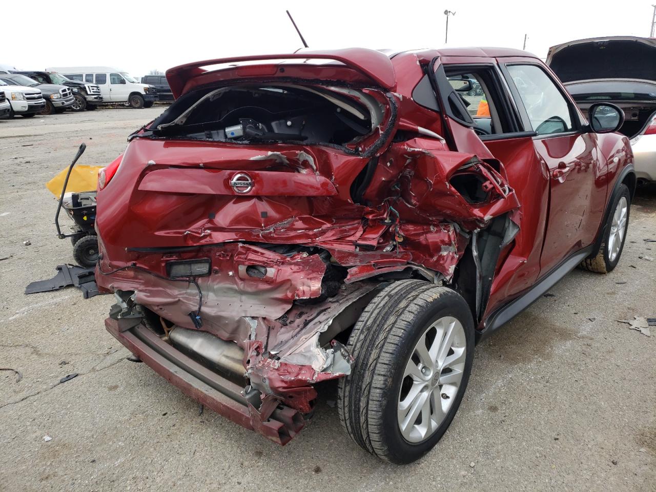 Photo 4 from auction – 2013 NISSAN JUKE S with VIN JN8AF5MV3DT227388