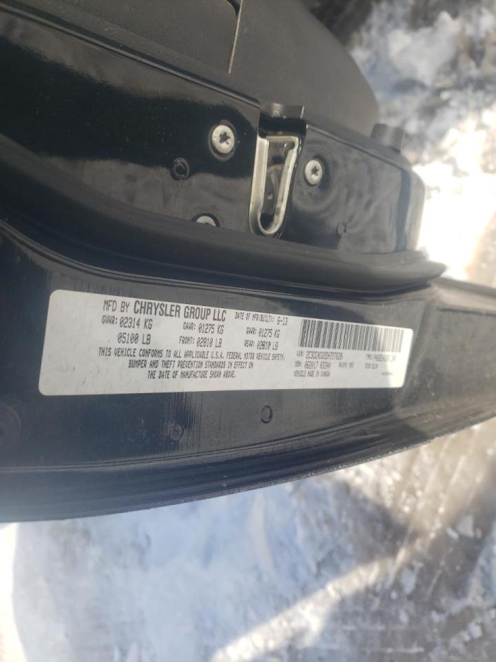 Photo 10 from auction – 2013 CHRYSLER 300C VARVA with VIN 2C3CCADG9DH727628