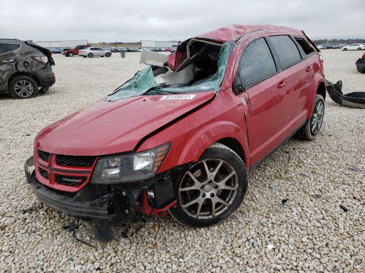 Photo 2 from auction – 2015 DODGE JOURNEY R/ with VIN 3C4PDCEG2FT511327