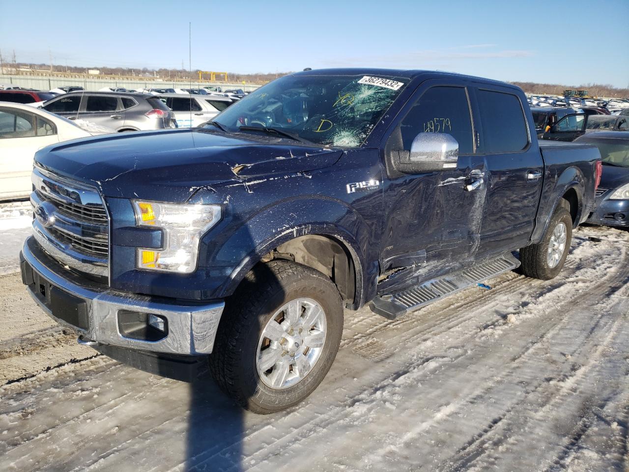 Photo 2 from auction – 2017 FORD F150 SUPER with VIN 1FTEW1EG6HFB10690
