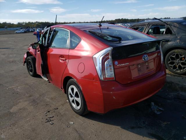 Photo 3 from auction – 2012 TOYOTA PRIUS with VIN JTDKN3DU2C5452323