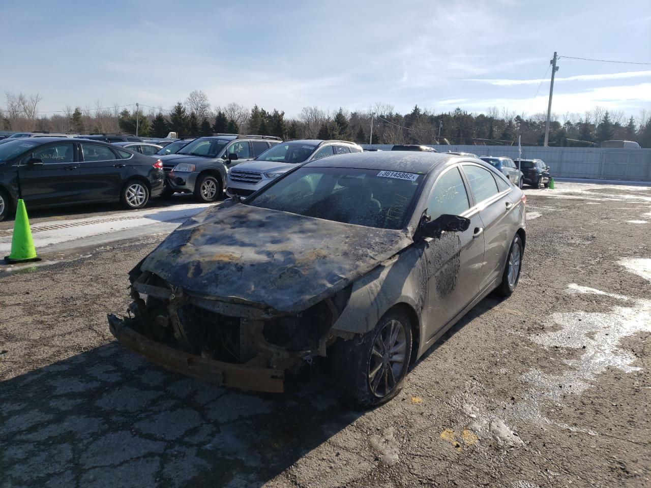 Photo 2 from auction – 2011 HYUNDAI SONATA GLS with VIN 5NPEB4AC1BH184628