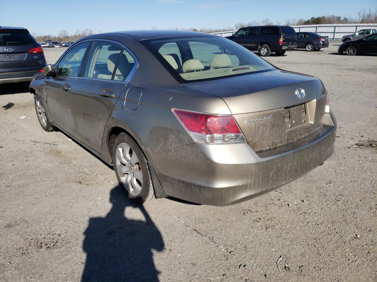 Photo 3 from auction – 2008 HONDA ACCORD EX with VIN 1HGCP26768A016963