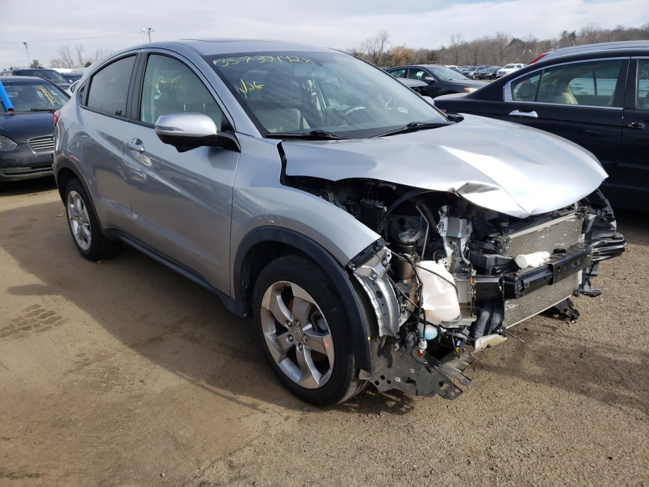 HONDA HR-V EX 2017 with VIN 3CZRU6H58HM725069 - Photo from auction