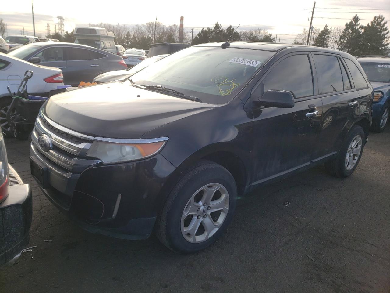 Photo 2 from auction – 2011 FORD EDGE SEL with VIN 2FMDK4JC6BBB21415