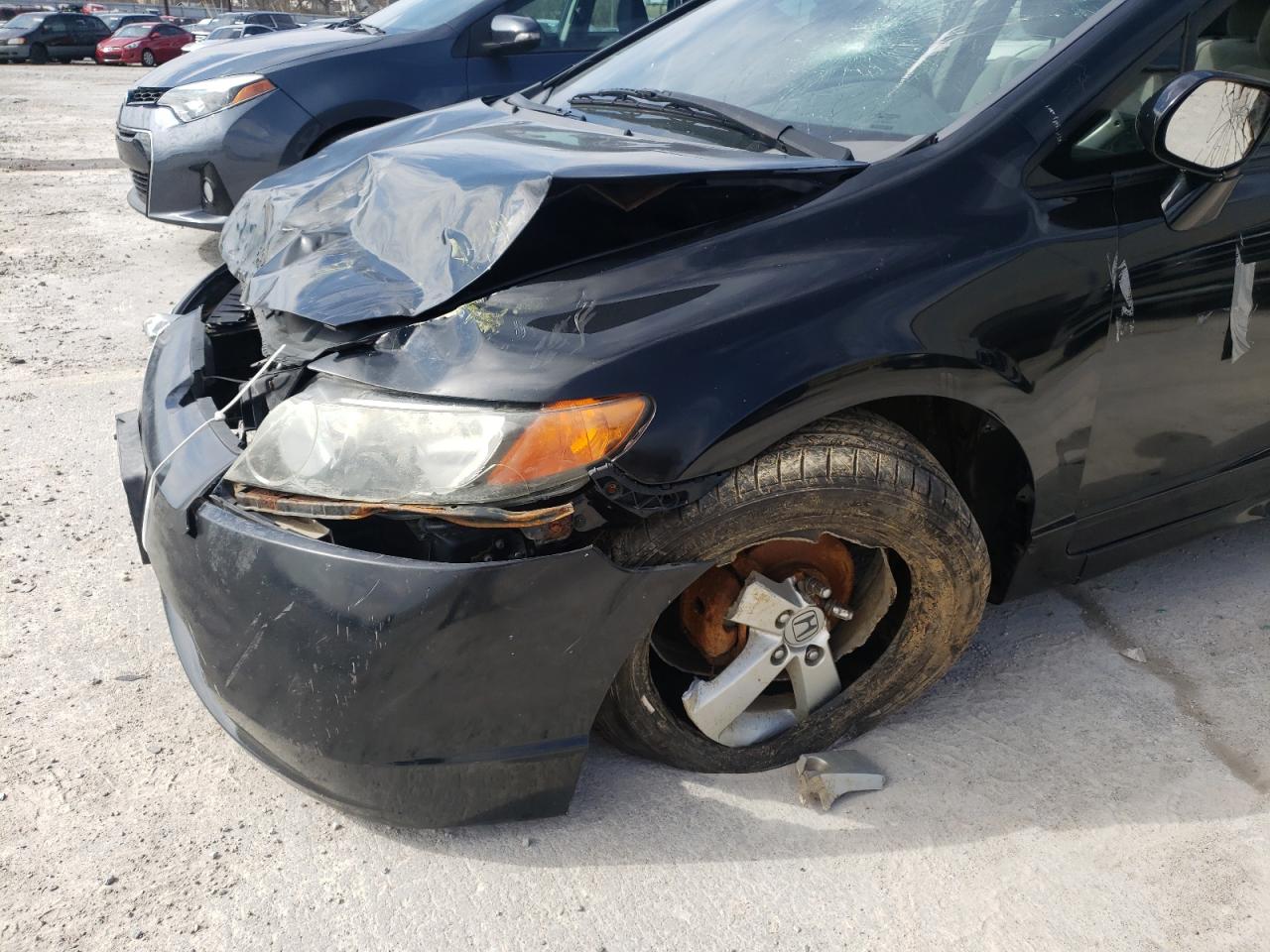 Photo 9 from auction – 2007 HONDA CIVIC EX with VIN 1HGFA16817L097455