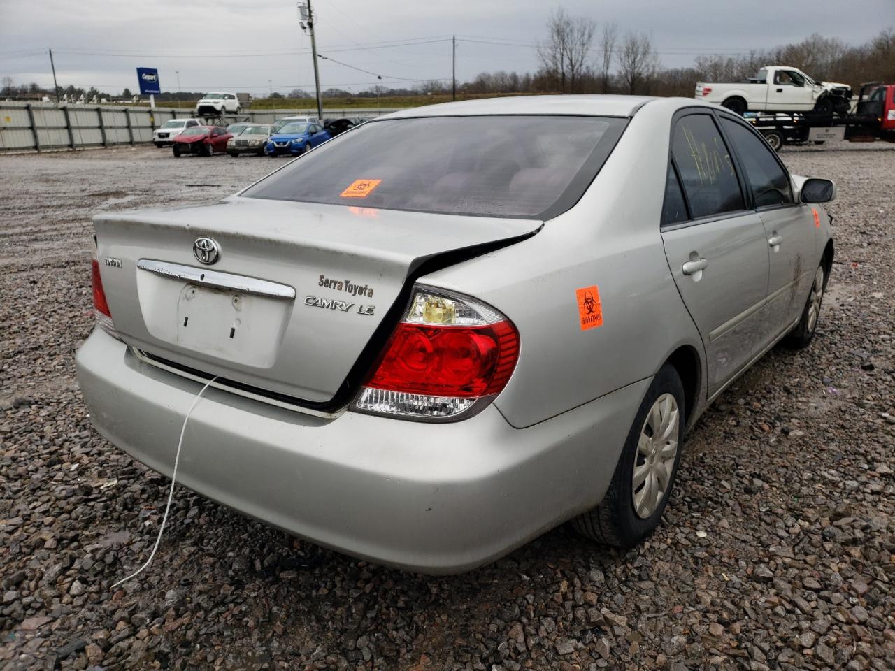 Photo 4 from auction – 2005 TOYOTA CAMRY LE with VIN 4T1BE30K15U393953