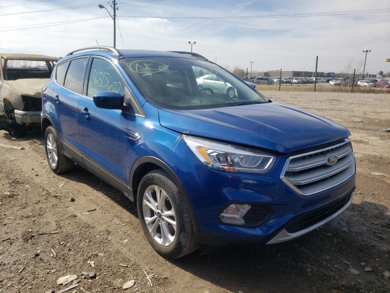 FORD ESCAPE SEL 2019 with VIN 1FMCU9HD5KUB77079 - Photo from auction