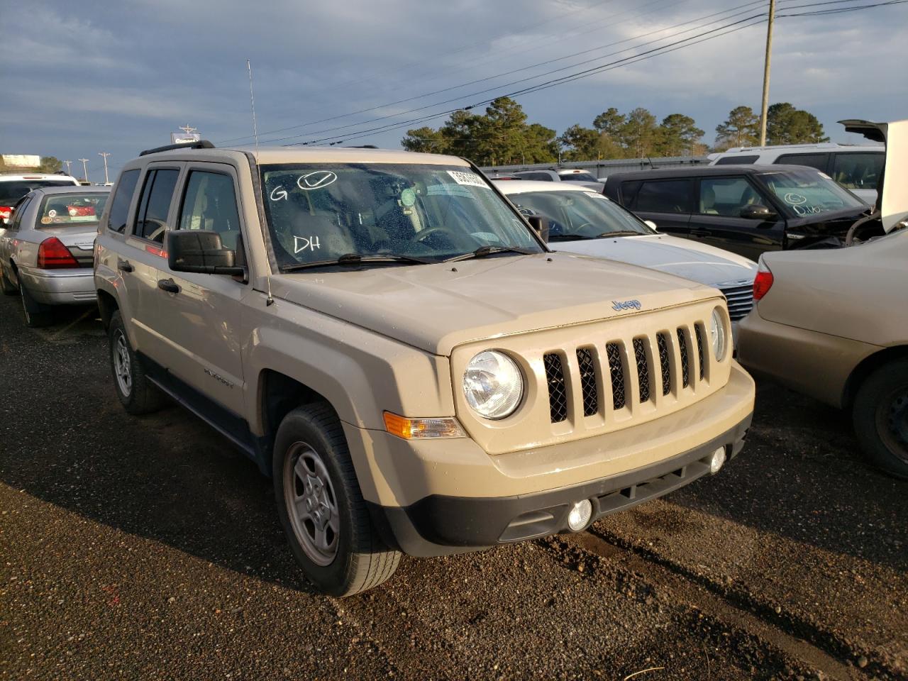 JEEP PATRIOT SP 2017 with VIN 1C4NJPBA2HD117018 - Photo from auction