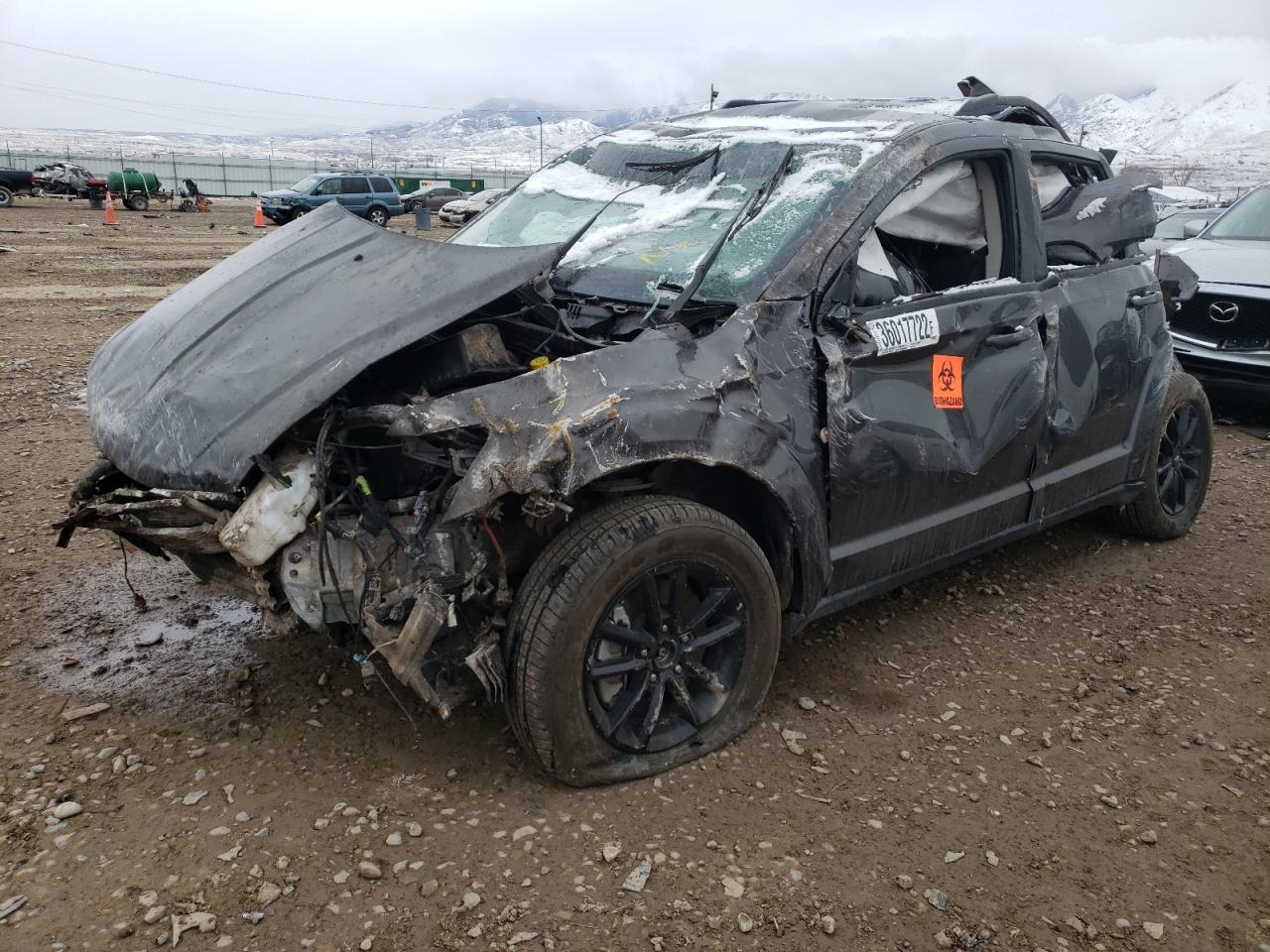 Photo 2 from auction – 2019 DODGE JOURNEY SE with VIN 3C4PDDBG1KT846342