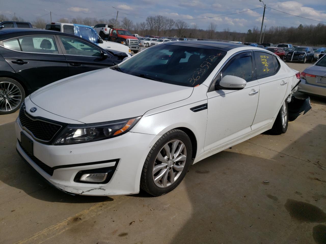 Photo 2 from auction – 2015 KIA OPTIMA EX with VIN 5XXGN4A77FG495470