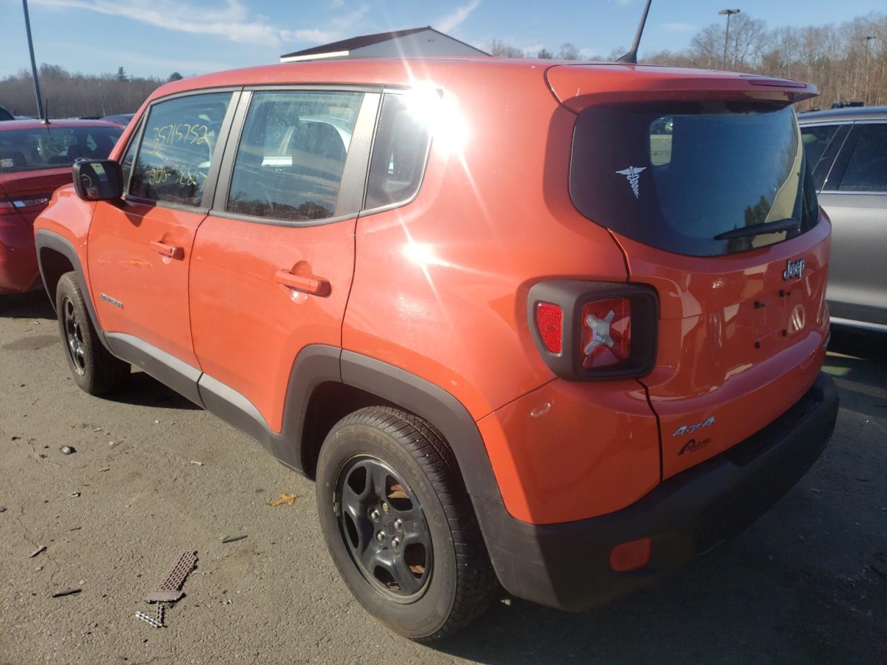 Photo 3 from auction – 2017 JEEP RENEGADE S with VIN ZACCJBABXHPG07518