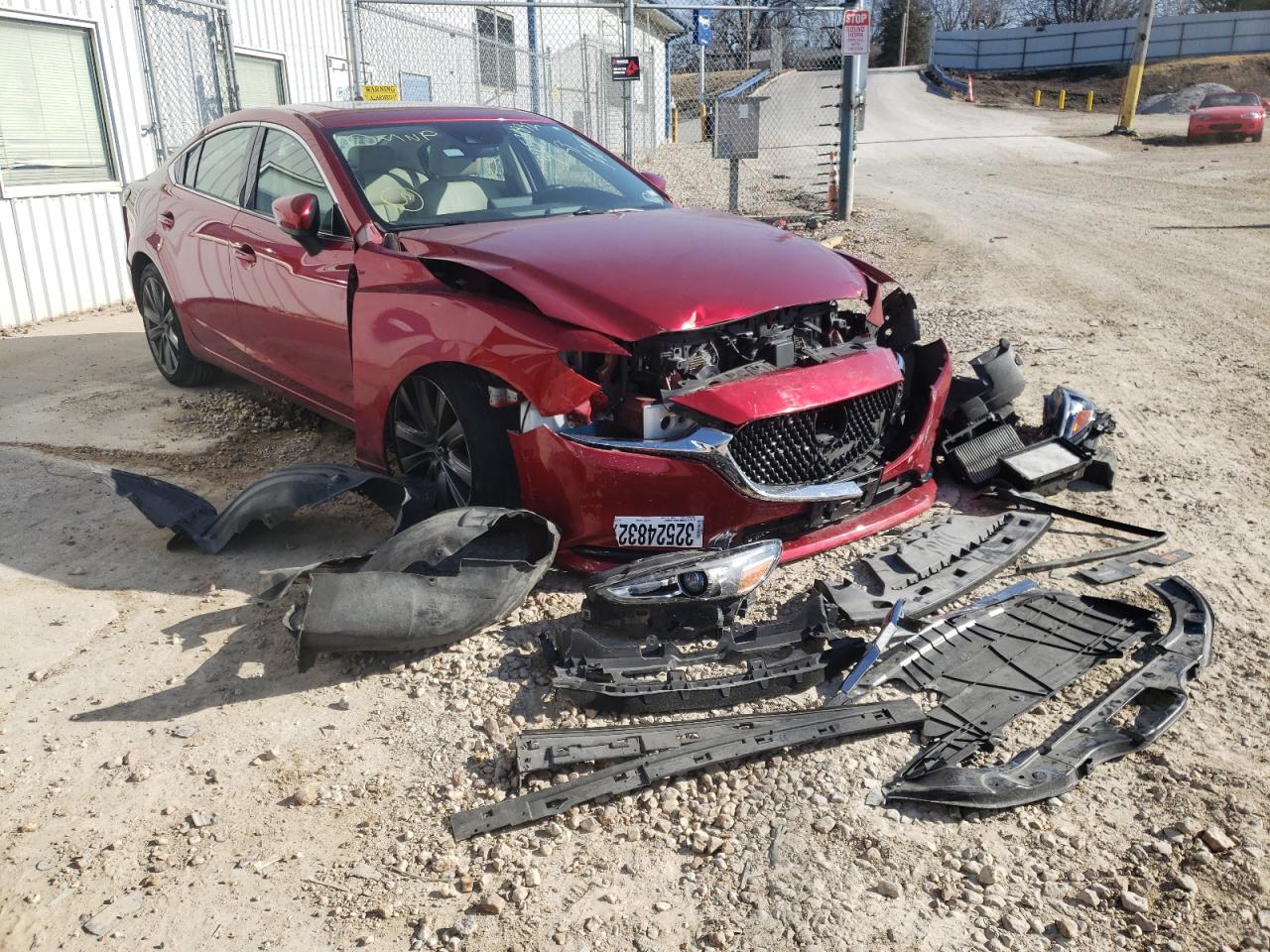 MAZDA 6 TOURING 2018 with VIN JM1GL1VMXJ1312099 - Photo from auction