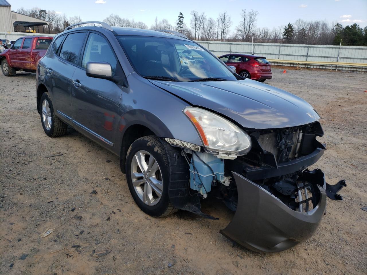 NISSAN ROGUE 2013 with VIN JN8AS5MV7DW650453 - Photo from auction